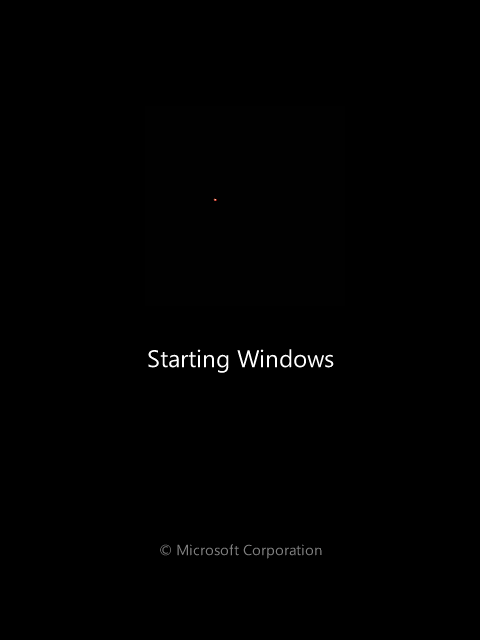 Windows 7启动画面